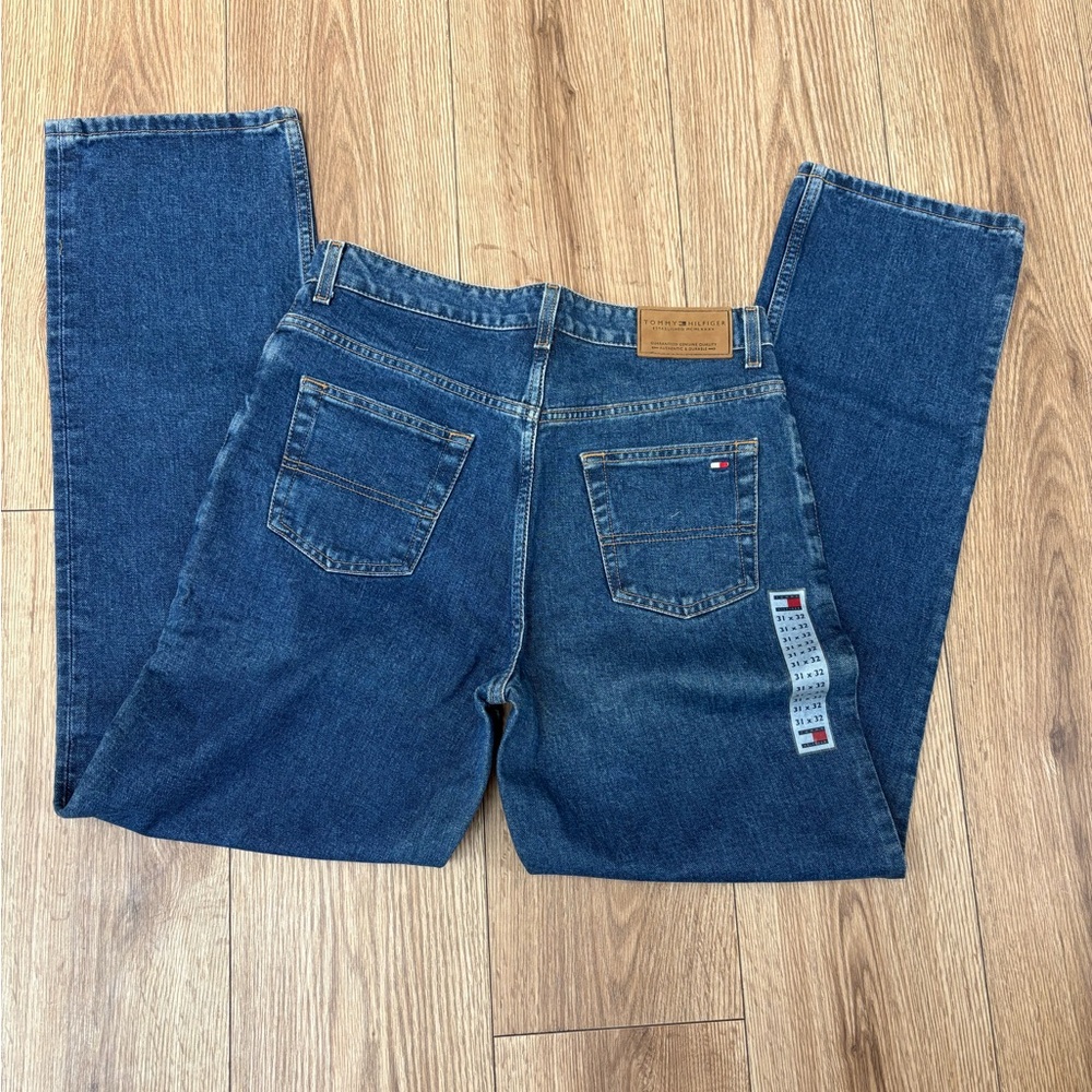 Tommy Hilfiger navy blue jeans size:31/32
